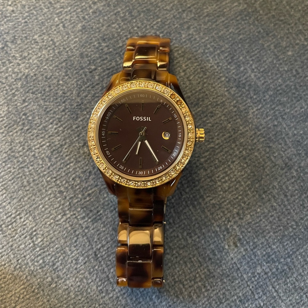 Fossil Tortoise Shell Watch